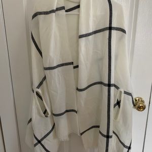 J crew sweater scarf wrap NWT